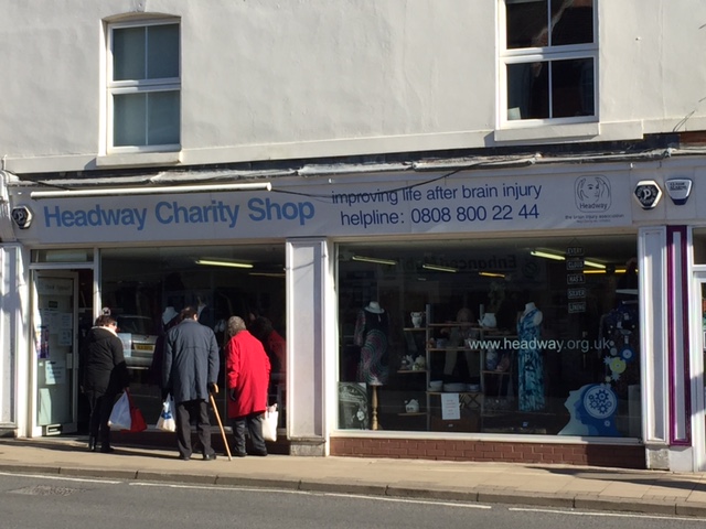 The outside of Headway's Kenilworth shop